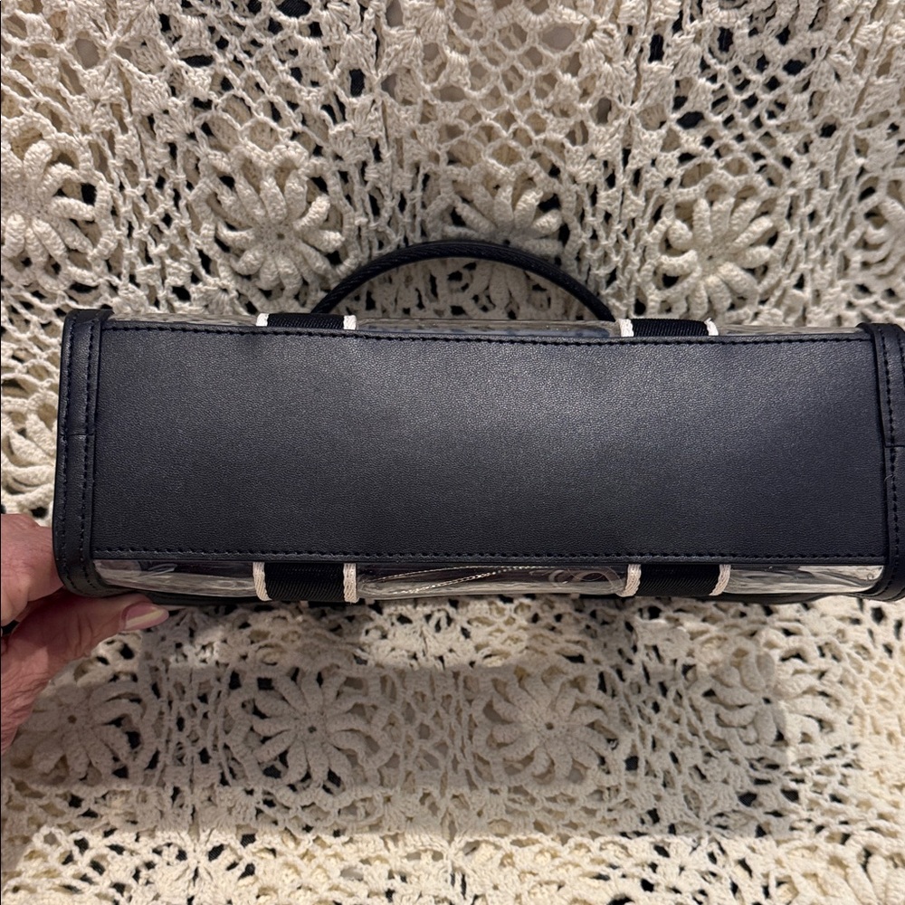 Kate Spade Black and White Clear Crossbody Bag - Picture 3 of 5